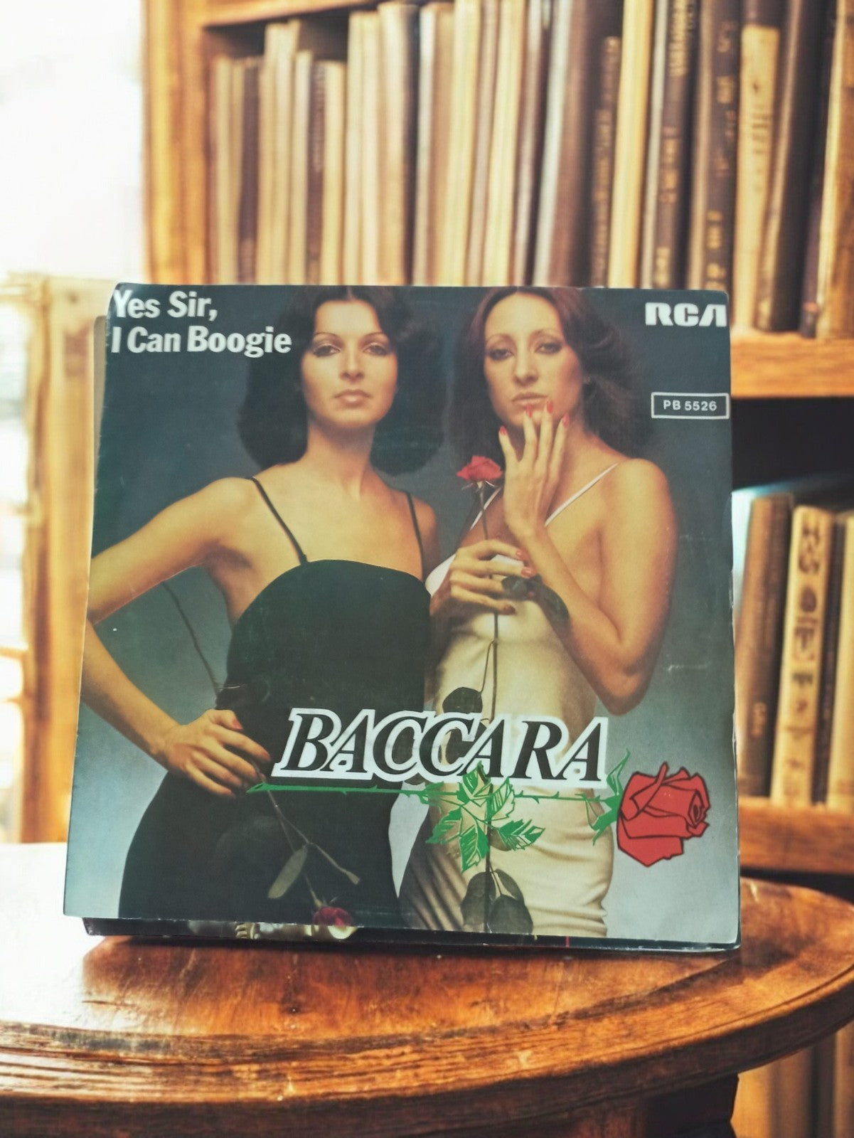 Vinyle 45 tours Baccara RCA Yes Sir I Can Boogie vintage rétro années 70