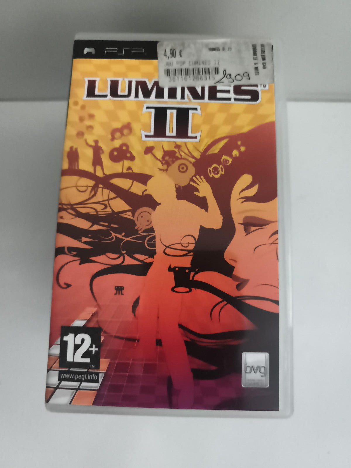 Jeu PSP Lumines II PlayStation puzzle BVG 12+ boîte PAL