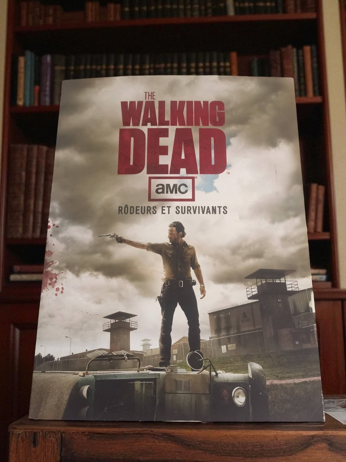 Livre The Walking Dead AMC Rôdeurs et Survivants couverture Rick