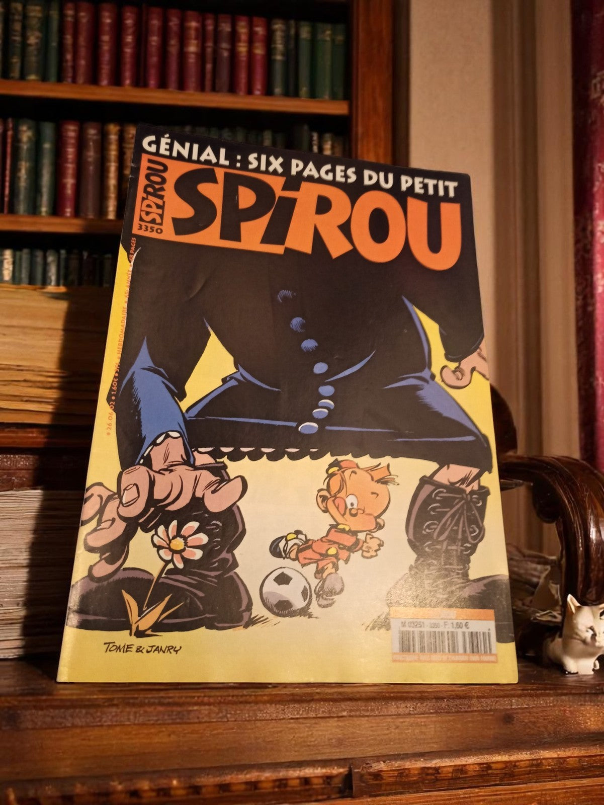 Magazine Spirou n°3350 vintage rétro années 70 Tome & Janry BD collector