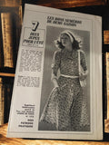 Patron couture vintage Modes de Paris jupe été années 50 rétro ancien