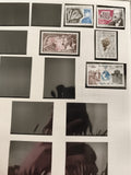 Timbres Monaco 1974 lot x5 neufs philatélie thématique Interpol Forest Duchesne