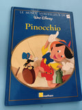 Livre Pinocchio Nathan Disney Le Monde Merveilleux couverture rigide bleu