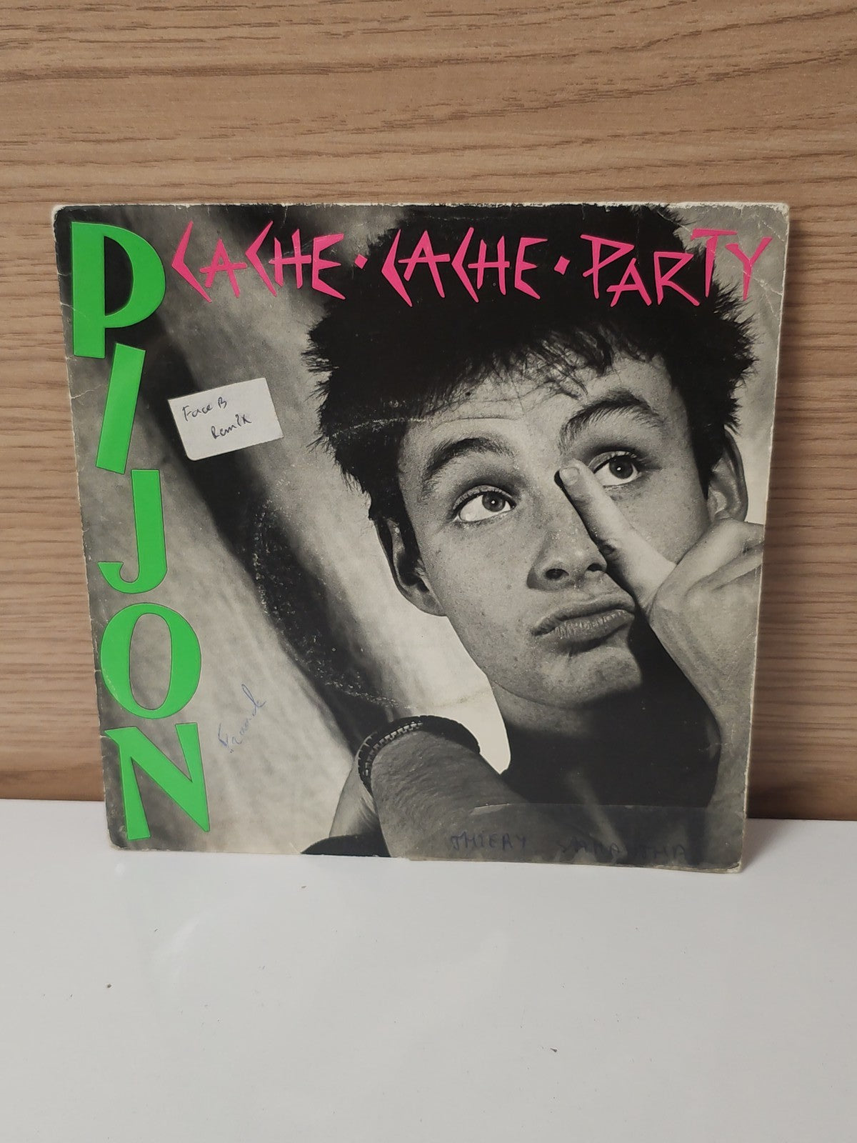 Vintage disque vinyle 45 tours Pijon ancien rétro collection musique française