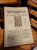 Journal universitaire CONFERENCIA 1922 ancien revue rétro années 20 petit format
