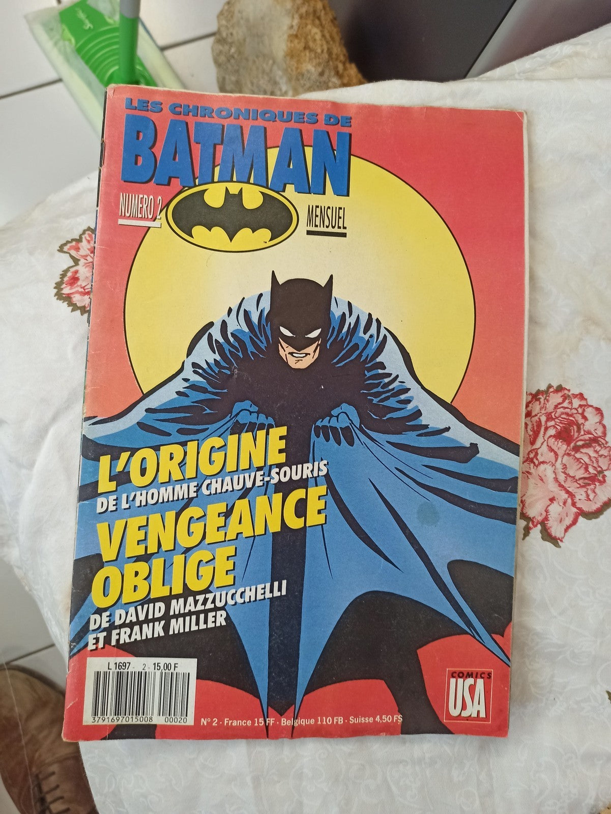 Comics Les Chroniques de Batman n°2 vintage rétro DC Mazzucchelli Miller