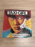 Vinyle 45 tours TAXI-GIRL "Cherchez le garçon" pochette illustrée couleur