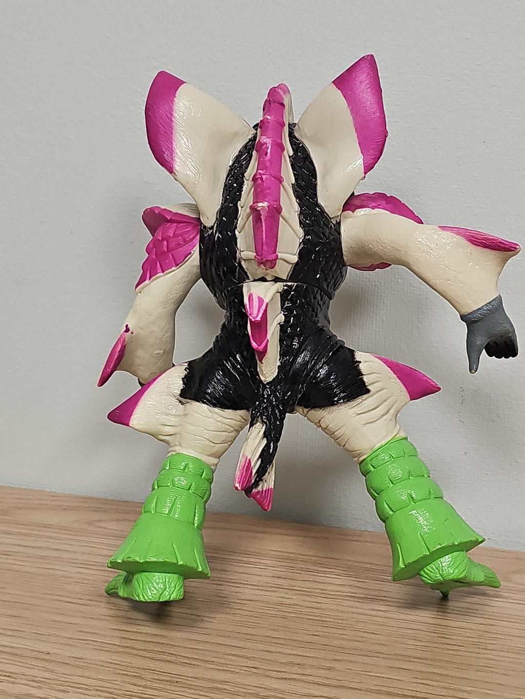 Figurine rétro Bandai 1993 Power Rangers Prantishead Fish Monster ancien jouet