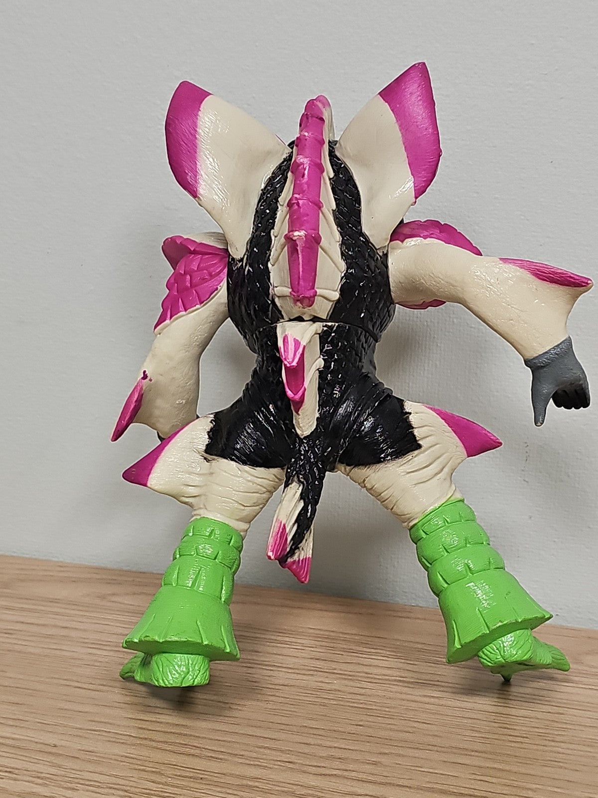 Figurine rétro Bandai 1993 Power Rangers Prantishead Fish Monster ancien jouet