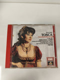CD Puccini Tosca Highlights Callas Bergonzi Gobbi EMI Studio Opéra rouge