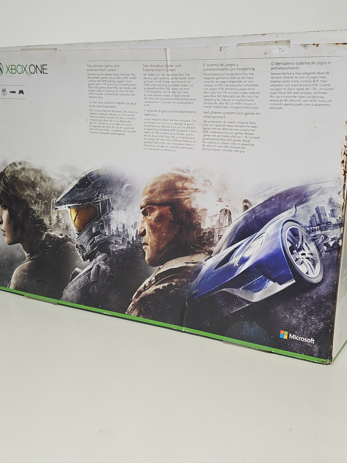 Boîte vide d'origine pour Xbox One, étui de remplacement officiel console Micros