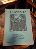 Magazine Les Annales 15 septembre 1928 ancien journal rétro vintage presse