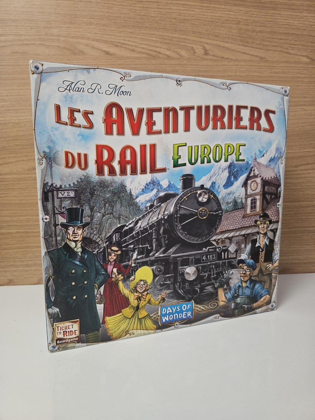 Jeu de plateau Les Aventuriers du Rail Europe version française occasion complet