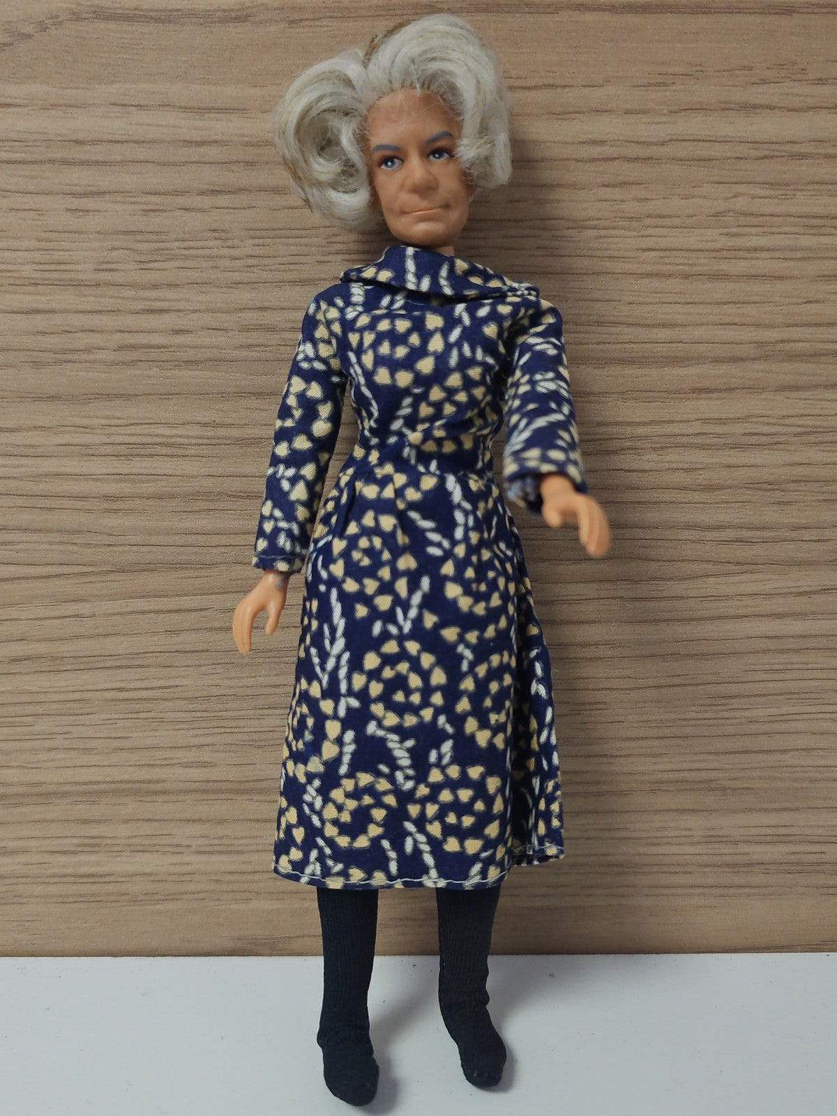 Figurine ancienne Mego Grandma Walton 1974 rétro, poupée articulée The Waltons