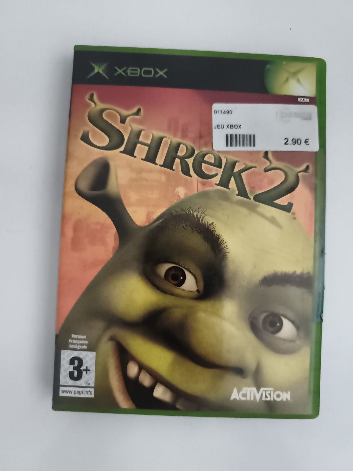Jeu Xbox Shrek 2 Activision version française boîte seule