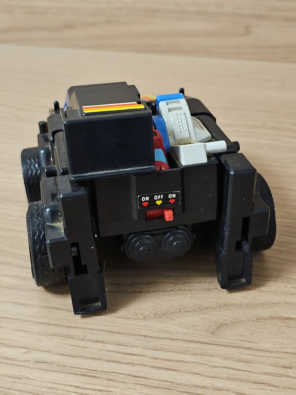 Yonezawa Turbo GIANT ROBOT & 4WD Truck Car 1983 Jouet mécanique motorisé