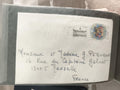 Lettre affranchie Irlande 1990, timbres EIRE 21, oblitérée, philatélie