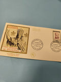 Enveloppe FDC Premier Jour Gerbert Pape Sylvestre II Aurillac 1964 Timbre