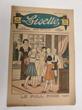 Ancien journal Lisette 1934, Journal des fillettes, couverture illustrée vintage