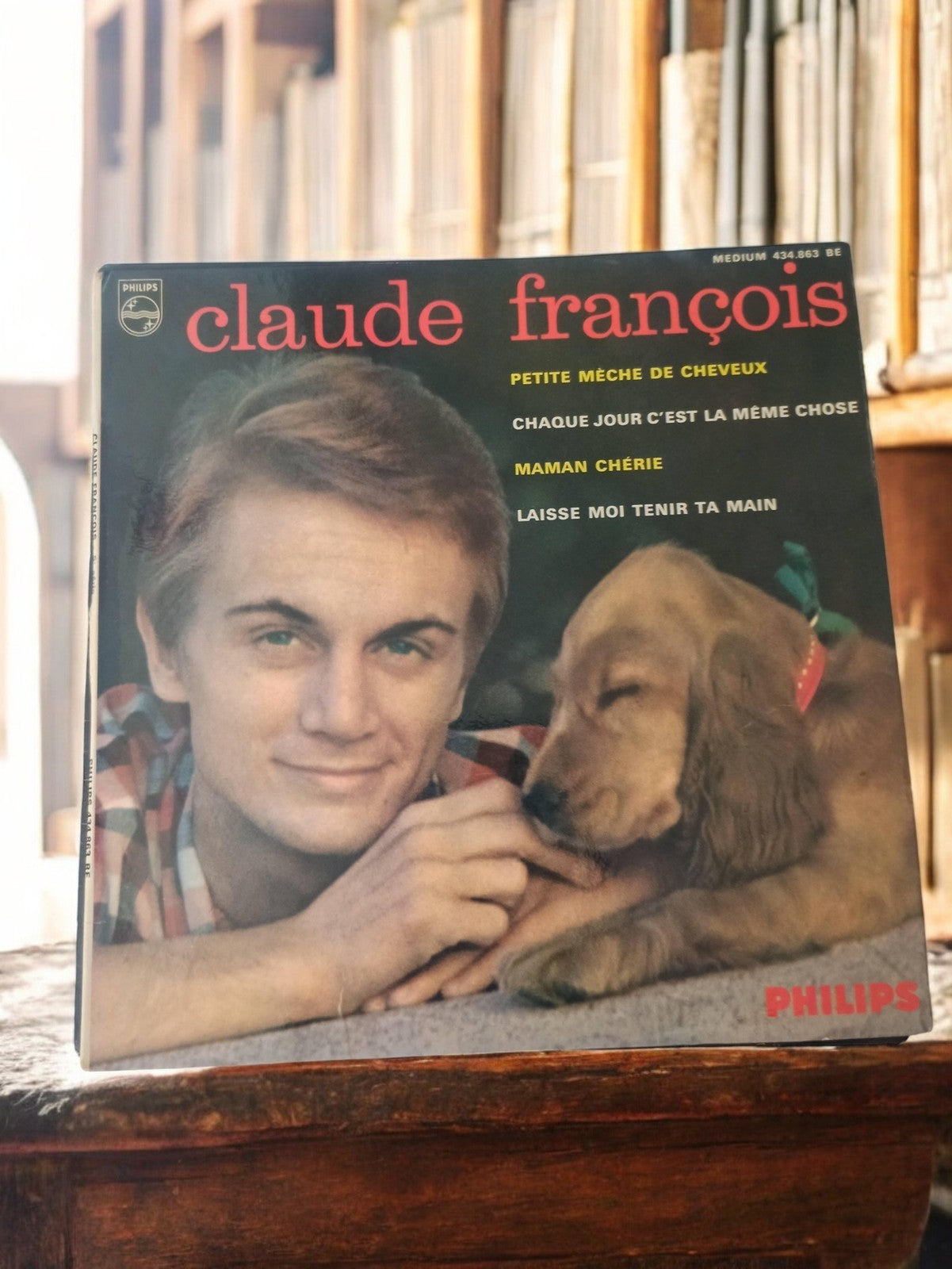 Vinyle 45 tours Claude François Philips ancien rétro variété française pochette
