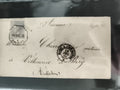 Lettre ancienne 1880 France timbre oblitéré Bar-le-Duc cachet Villeneuve philaté