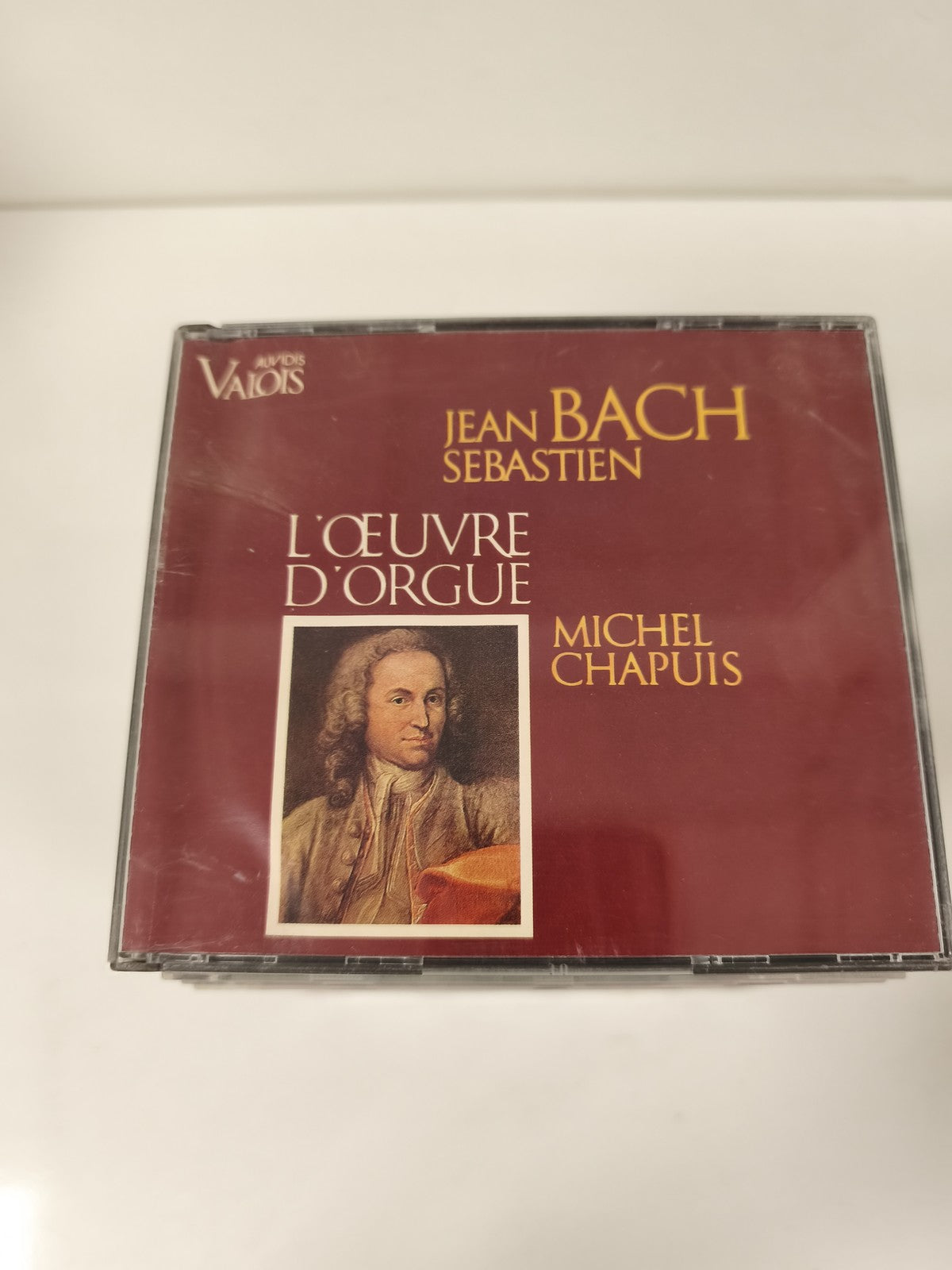 CD Jean-Sébastien Bach L??uvre d?Orgue Michel Chapuis musique classique Valois