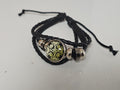 Bracelet fantaisie élégant couleur dorée, bijou mode femme, accessoire tendance