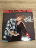 Vinyle 45T Carol Arnauld C'est Pas Facile pochette photo couleur (Ref 3)