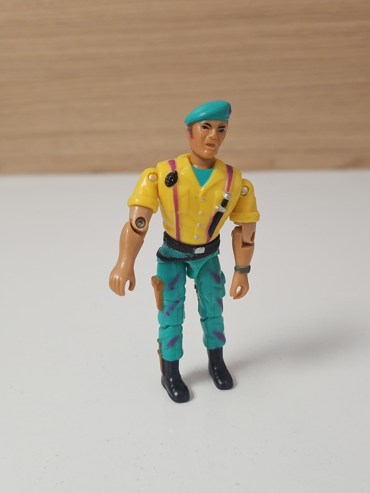 Figurine articulée Lanard The Corps Cybor Trooper 1990 articulations mobiles