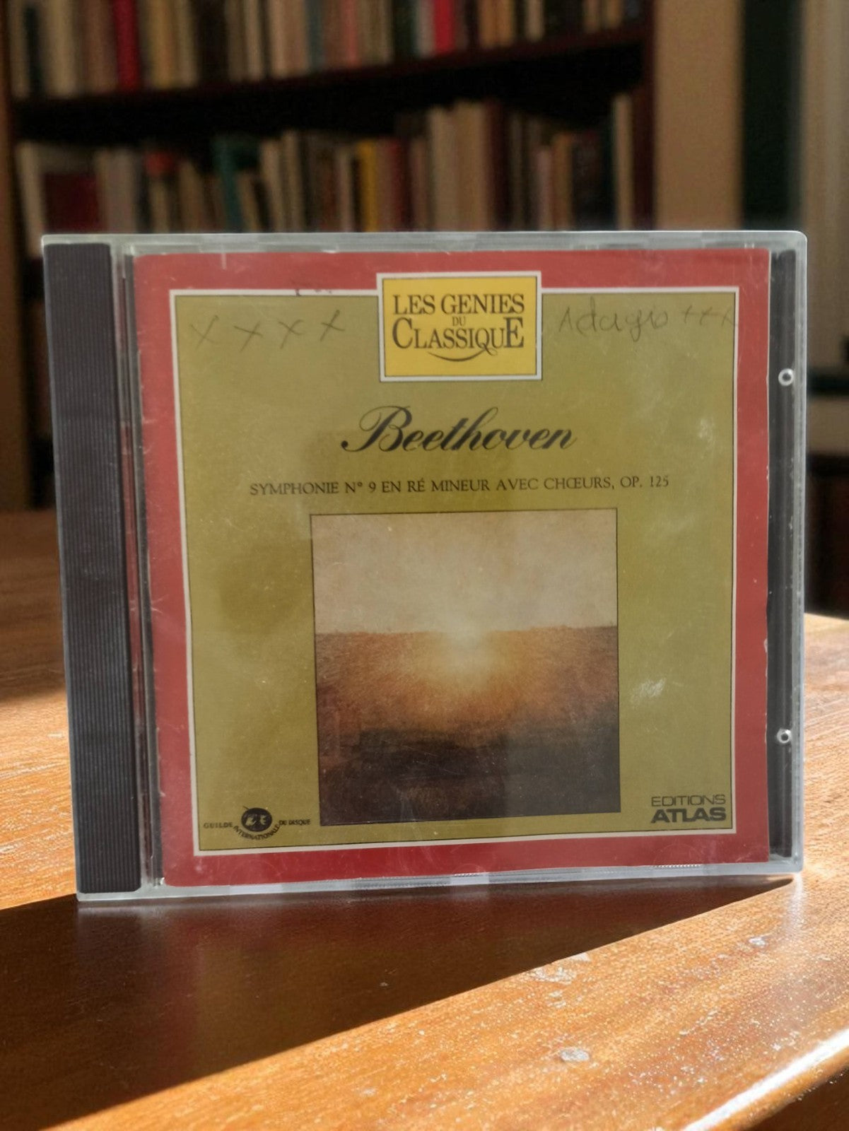 CD Les Génies du Classique Beethoven Symphonie 9 Atlas ancien vintage musique