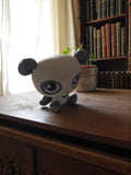 Figurine Petshop vintage panda assis yeux violets rétro rare animal