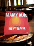 Vinyle 45 tours Ricky Shayne Mamy Blue version définitive vintage pochette rouge
