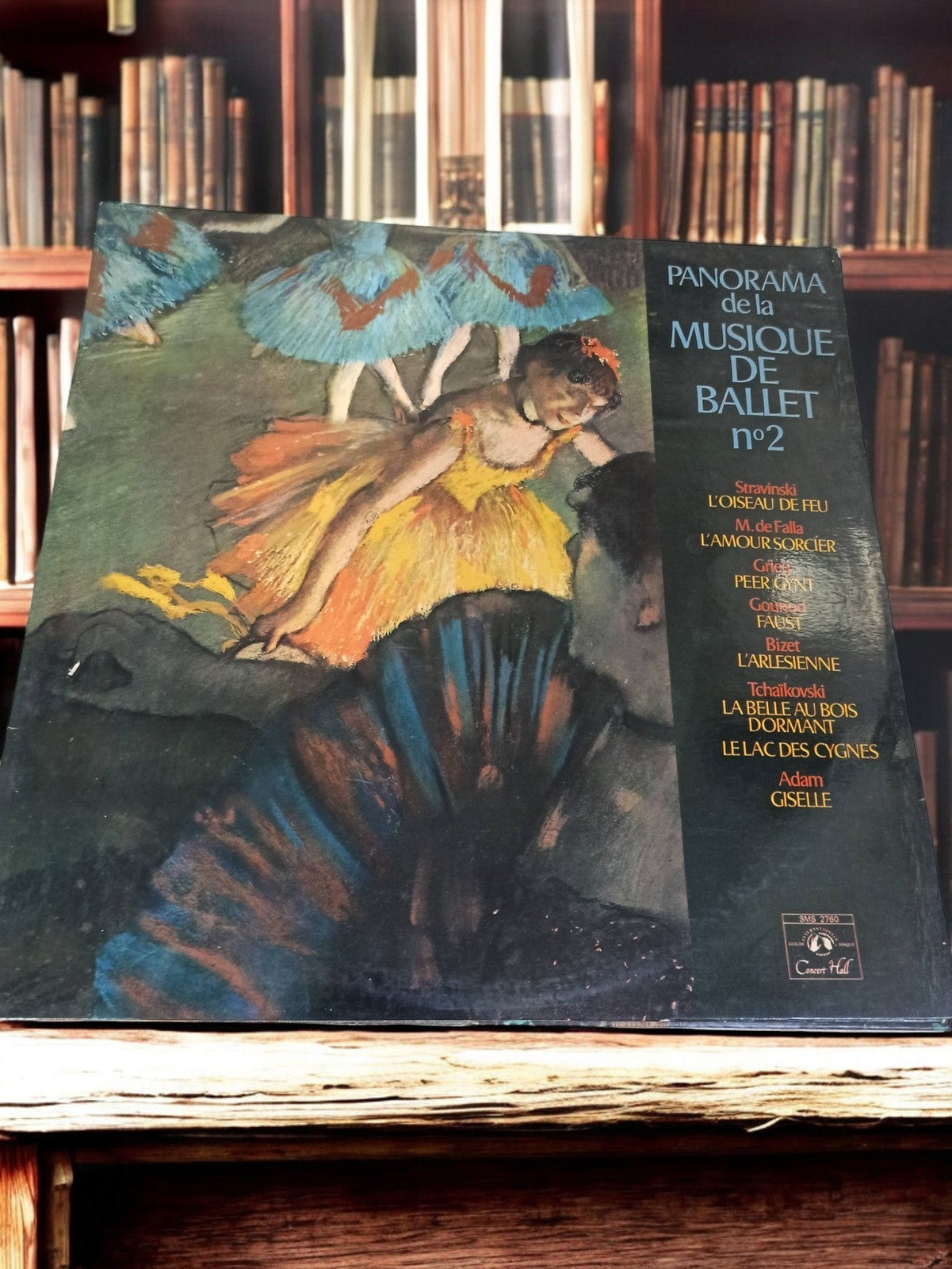 Vinyle 33 tours Panorama musique de ballet n°2 ancien rétro Stravinski Tchaïkovs