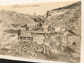 Carte postale ancienne Marseille Vallon des Auffes CPA vintage noir et blanc