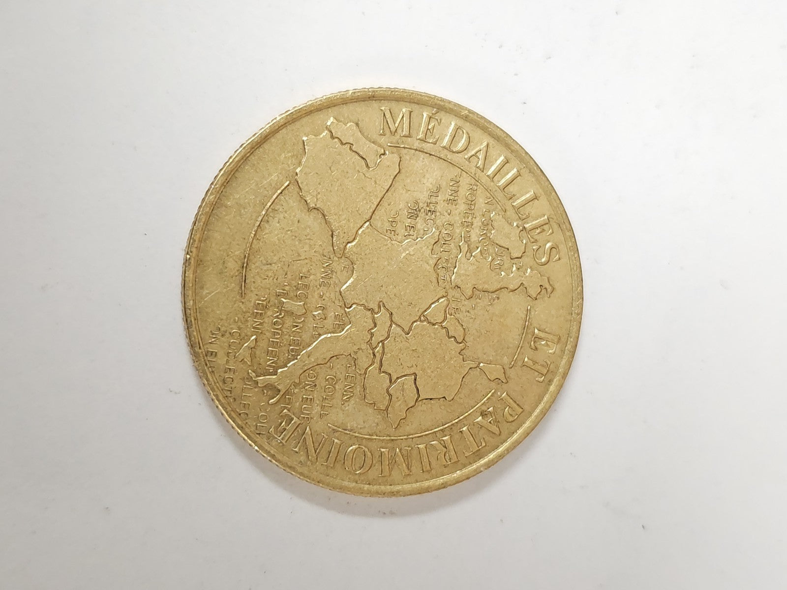 Pièce commémorative Lourdes ? souvenir authentique du célèbre lieu de pèlerinage