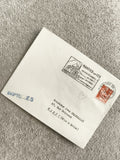 Lettre oblitérée Montier-en-Der 1956 timbre Semeuse philatélie imprimés