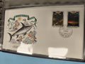 Enveloppe premier jour Cook Islands FDC Dorado 1986 timbres Halley