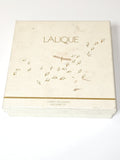 Coffret vintage vide Lalique pour parfums, rare ancien flacon collection rétro