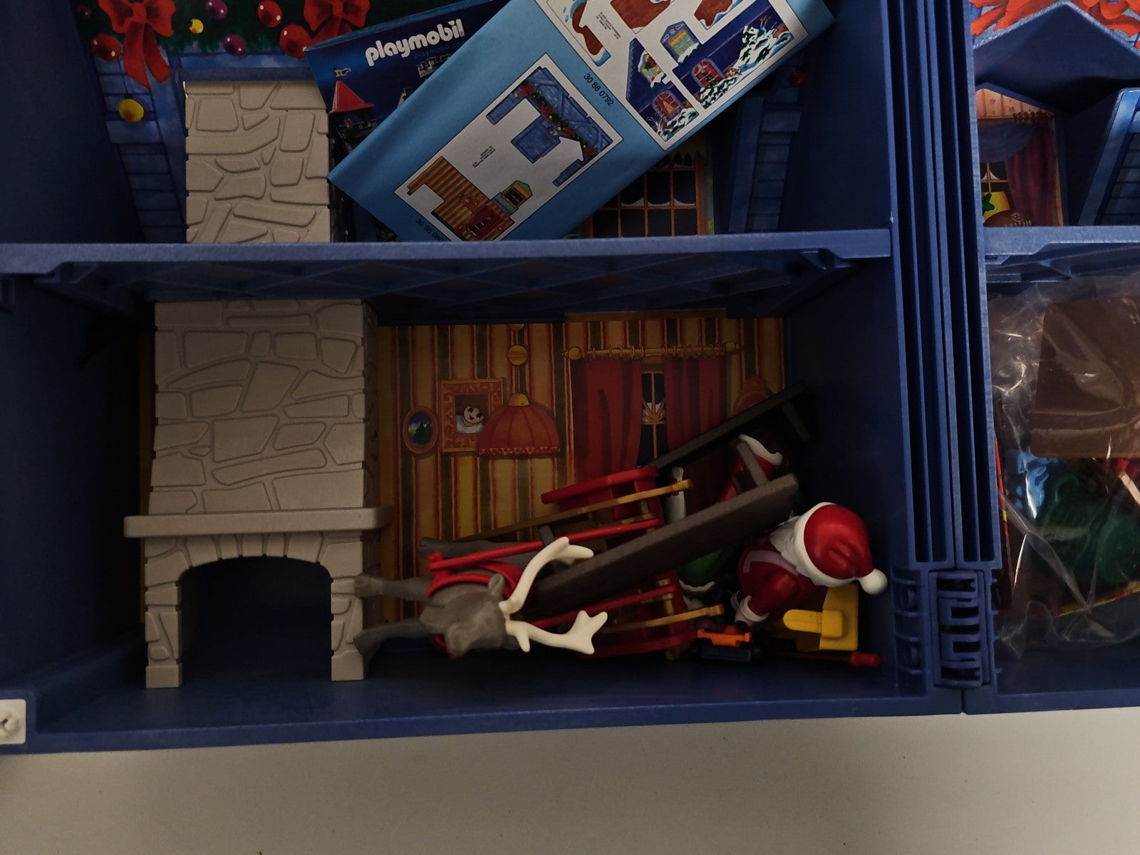 Playmobil Maison de Vacances Noël Atelier Père Noël Coffret Transportable Enfant