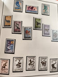 Timbres neufs Mauritanie animaux reptiles voiliers anciens philatélie lot