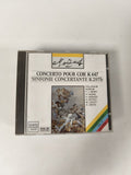 CD Mozart Concerto pour cor K447 Sinfonie Concertante K297b Deutsche Harmonia