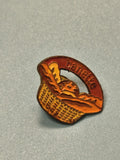 Vintage pin's Banette panier pain boulangerie ancien collection France