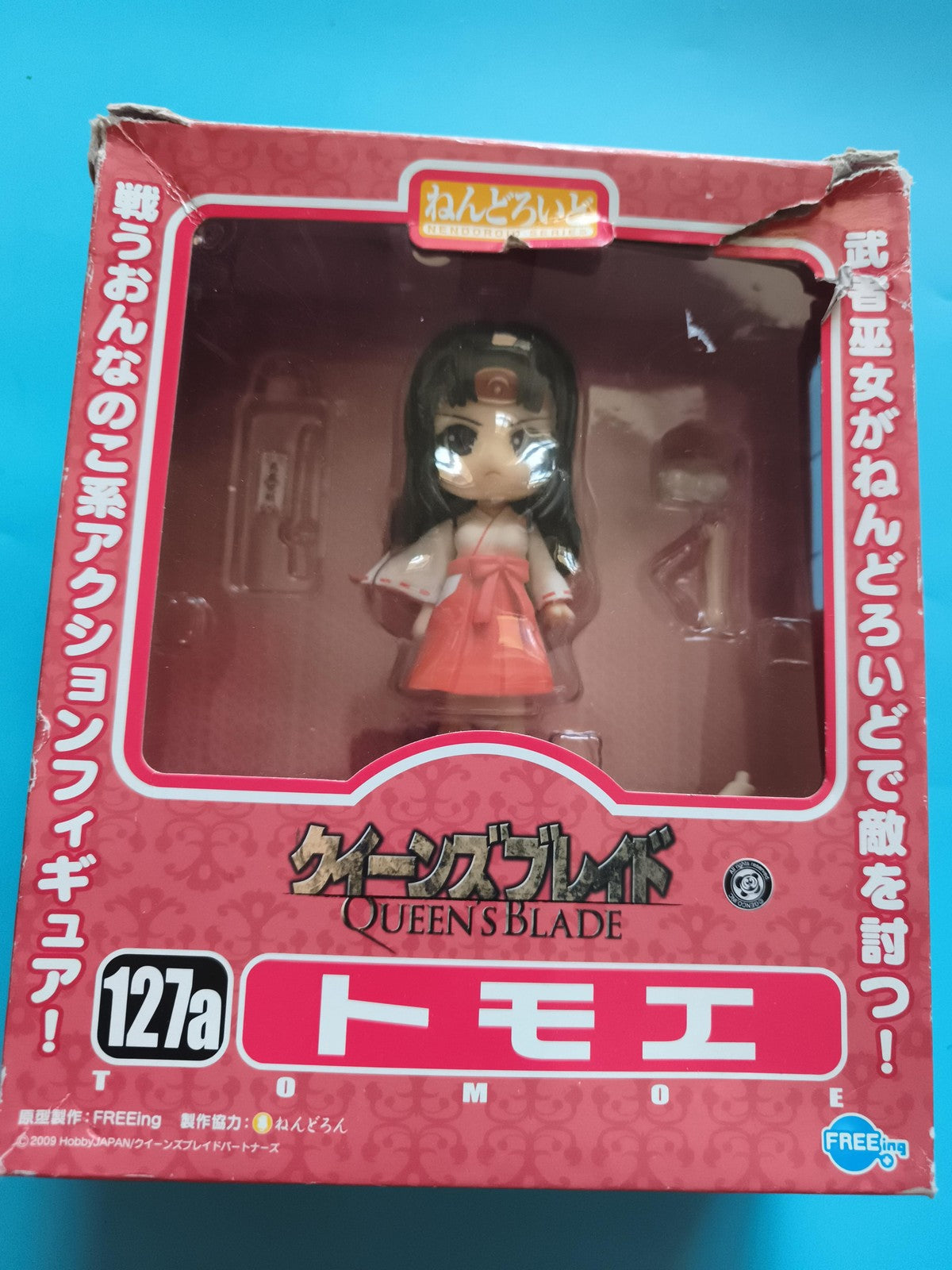 Figurine Nendoroid 127a Tomoe Queen's Blade FREEing boîte d'origine
