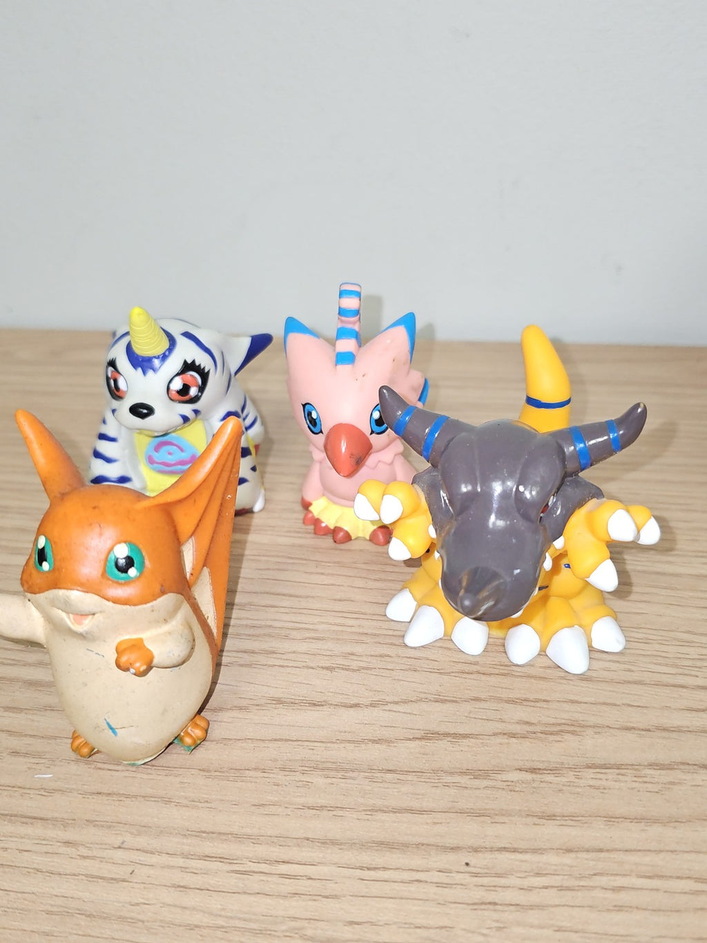 Lot de figurines Digimon vintage ancien collection rétro jouets années 90