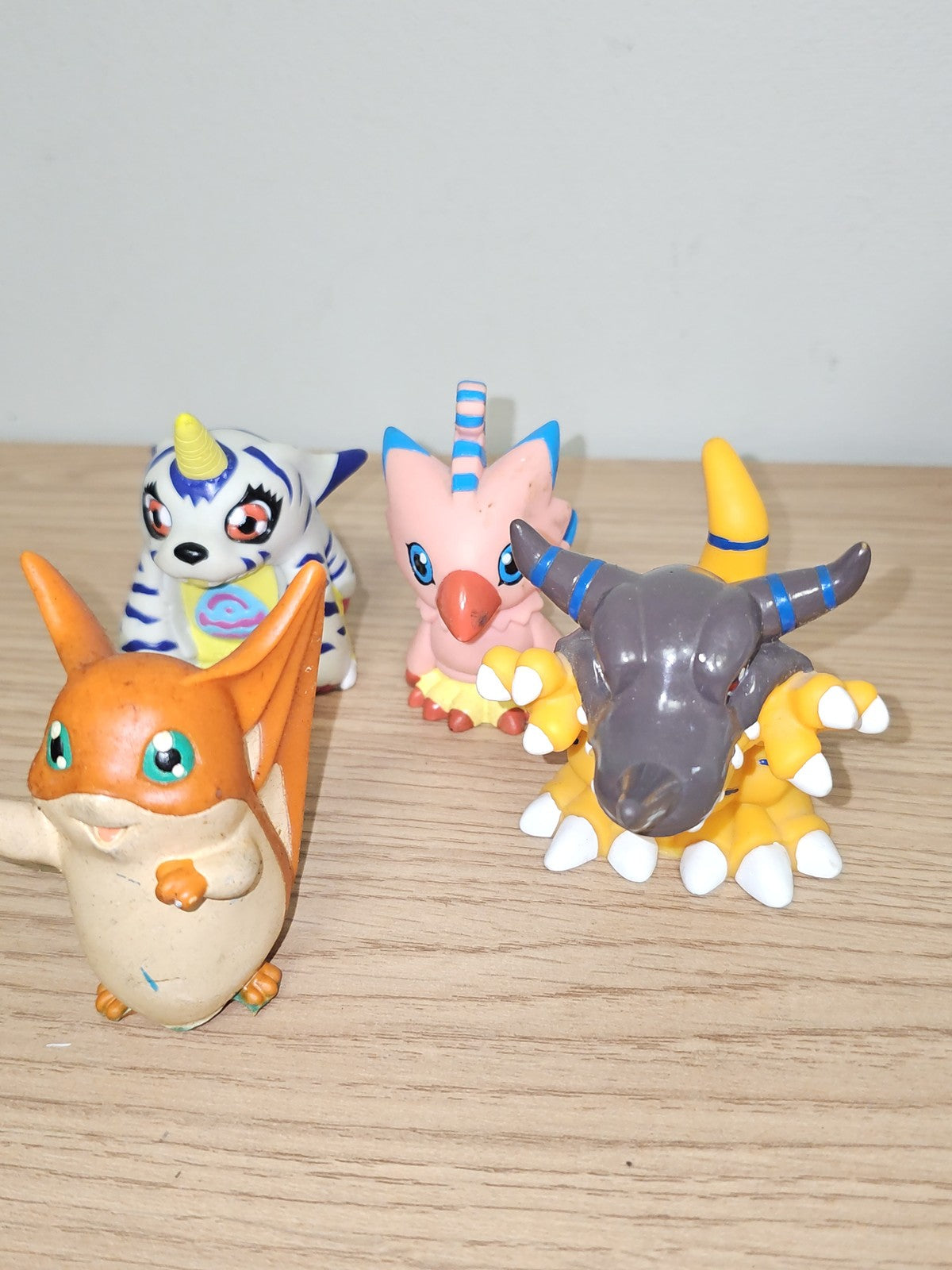 Lot de figurines Digimon vintage ancien collection rétro jouets années 90