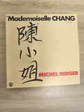 Vinyle 45 tours Michel Berger Mademoiselle Chang pochette beige écriture noire (