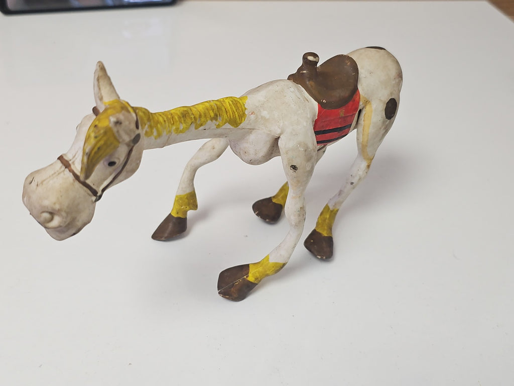 Figurine vintage Lucky Luke et Jolly Jumper ancien personnage BD rétro collectio
