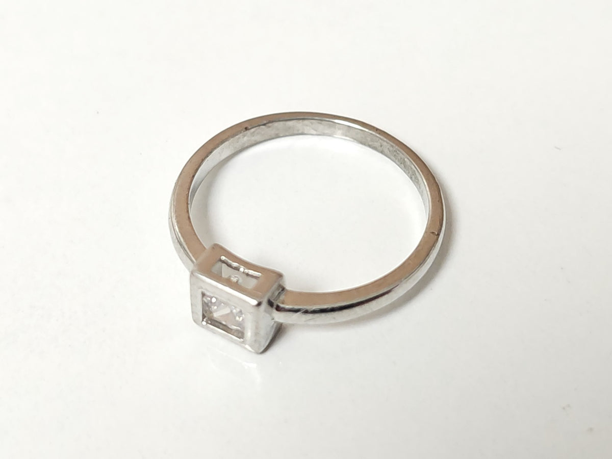 Vintage antique costume ring size 53 retro original jewelry collection