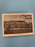 Carte postale Sète vue générale 1958 timbre 1er jour philatélie