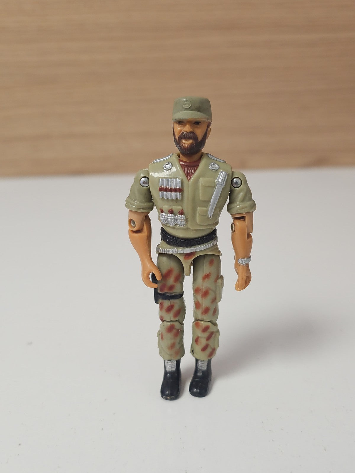 Figurine articulée Lanard The Corps Sarge 1986 d'occasion 30 cm personnage actio